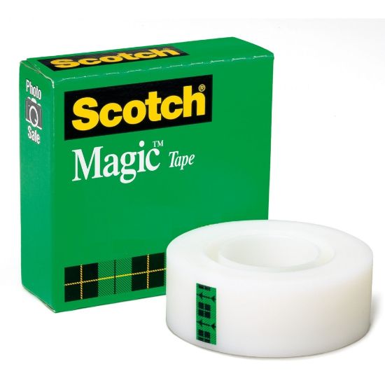 Picture of Scotch Tape Refill, 1in x 1296in, Matte Clear, Pack of 1 rolls