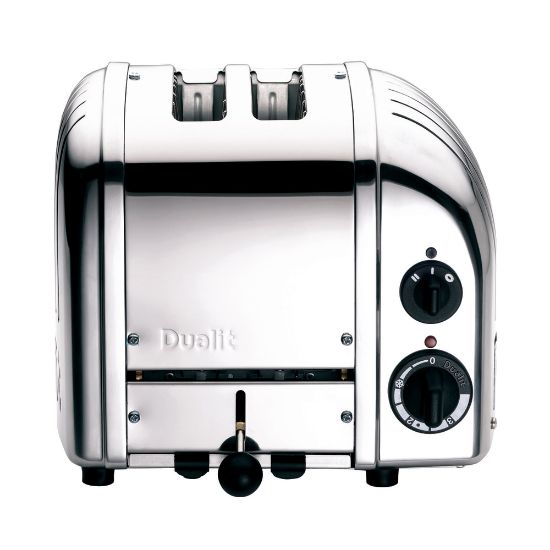 Picture of Dualit NewGen Extra-Wide Slot Toaster, 2-Slice, Polished Chrome