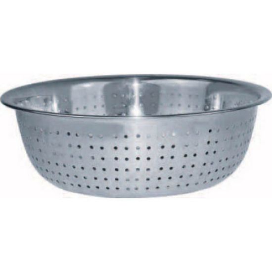 Picture of Winco Stainless-Steel Colander, 15in, Silver