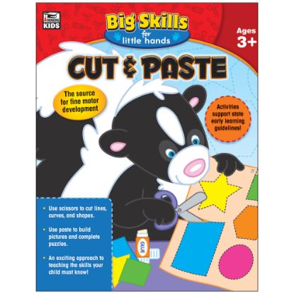 Picture of Thinking Kids Big Skills For Little Hands Cut & Paste Workbook, Grades Pre-K - K