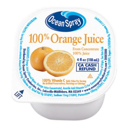 Picture of Ocean Spray Orange Juice, 4 Oz, Pack Of 48 Cups