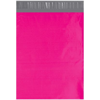 Picture of Partners Brand 12in x 15-1/2in Poly Mailers, Pink, Case Of 100 Mailers