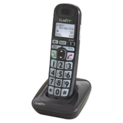 Picture of Clarity D703HS Expandable Handset For D703 DECT 6.0 Amplified Cordless Phones, Black, CLAR52703