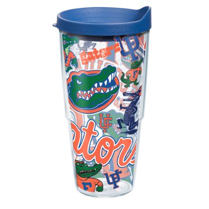 Picture of Tervis NCAA All-Over Tumbler With Lid, 24 Oz, Florida Gators