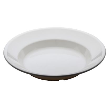 Picture of Cambro Camwear Dinnerware Bowls, With Lip, White, Pack Of 48 Bowls