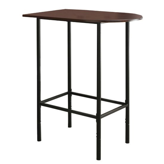 Picture of Monarch Specialties Ian Home Bar, 41inH x 35-1/2inW x 23-3/4inD, Espresso/Black