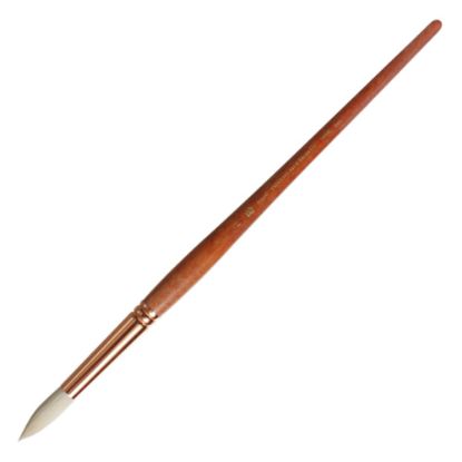 Picture of Princeton Refine Series 5400 Natural Bristle Paint Brush, Size 12, Round Bristle, Natural, Brown