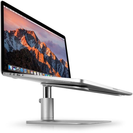 Picture of Twelve South HiRise for MacBook | Height-adjustable stand for MacBooks & Laptops - 11in x 4.3in x - Metal - 1 - Silver