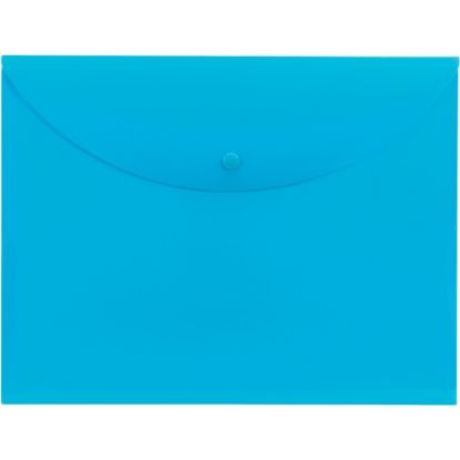 Picture of Smead Letter File Wallet - 8 1/2in x 11in - Teal - 10 / Box