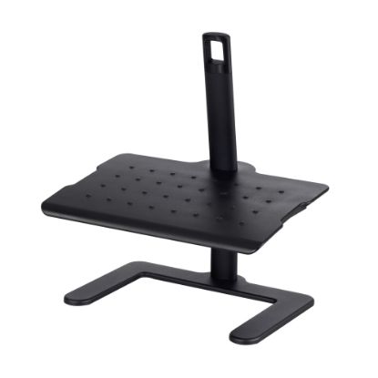 Picture of Safco Height Adjustable Footrest, 21 1/2inH x 20 1/2inW x 14 1/2inD, Black