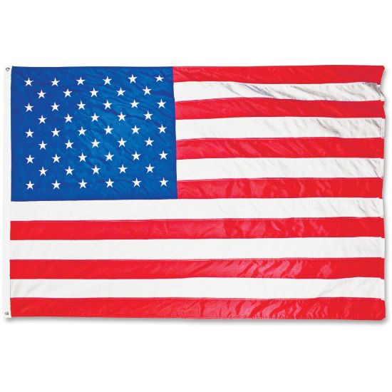 Picture of Advantus Outdoor U.S. Nylon Flag, 4ft x 6ft