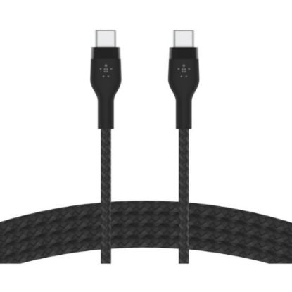 Picture of Belkin BoostCharge Pro Flex Braided USB-C To USB-C Charger Cable, 2M/6.6FT, Black