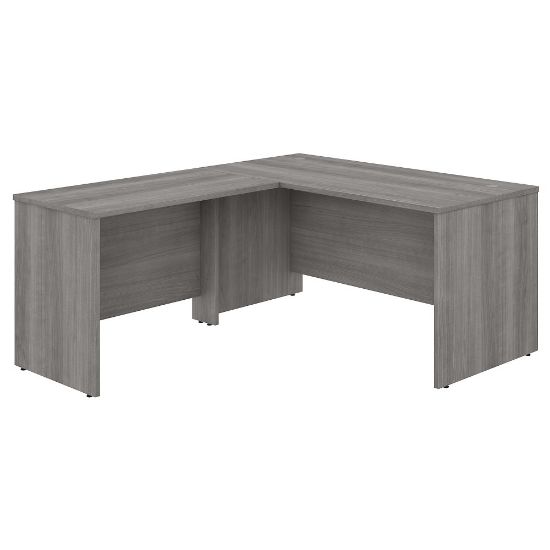 Picture of Bush Business Furniture Studio C 60inW L-Shaped Corner Desk With Return, Platinum Gray, Standard Delivery