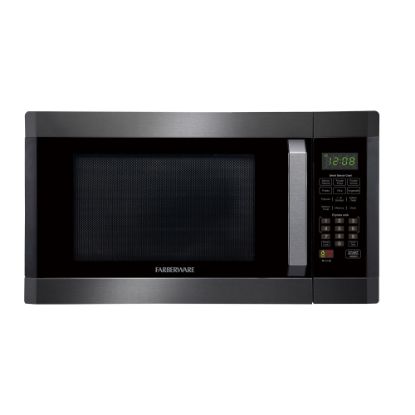 Picture of Farberware FMO16AHTBSD 1.6 Cu Ft Microwave Oven, Black/Stainless Steel