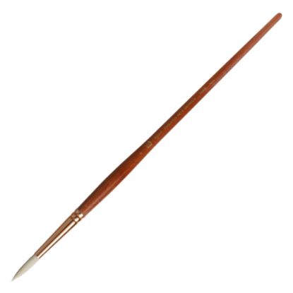 Picture of Princeton Refine Series 5400 Natural Bristle Paint Brush, Size 6, Round Bristle, Natural, Brown