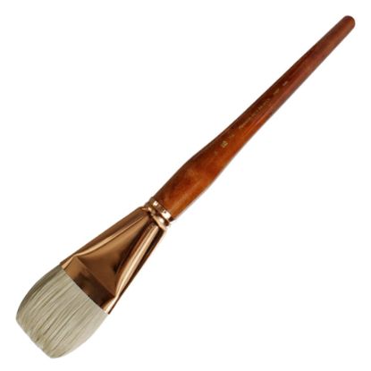 Picture of Princeton Refine Series 5400 Natural Bristle Paint Brush, Size 24, Flat Bristle, Natural, Brown