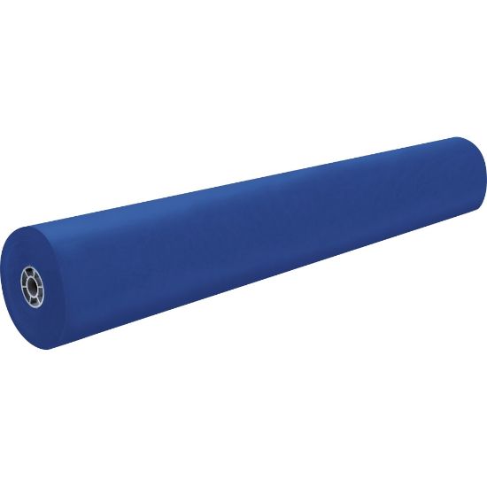 Picture of Pacon Rainbow Duo-Finish Kraft Paper Roll, 36in x 1000ft, Dark Blue