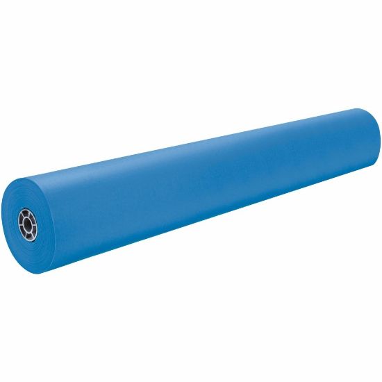 Picture of Pacon Rainbow Duo-Finish Kraft Paper Roll, 36in x 1000ft, Brite Blue