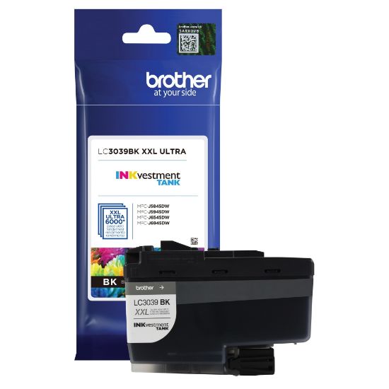 Picture of Brother LC3039 Black Ultra-High-Yield Ink Cartridge, LC3039BK