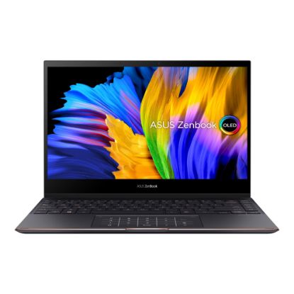 Picture of Asus ZenBook Flip S Laptop, 13.3in Touchscreen, Intel Core i7, 16GB Memory, 1TB Solid State Drive, Jade Black, Windows 11 Pro