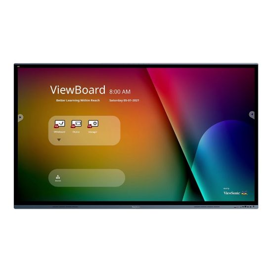 Picture of ViewSonic ViewBoard IFP8662 - 86in Diagonal Class LED-backlit LCD display - interactive - 4K UHD (2160p) 3840 x 2160