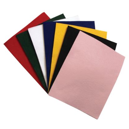 Picture of Creativity Street One Pound Felt Sheets - 30 Piece(s) - 9in x 12in - 30 / Pack - Assorted