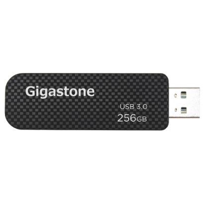 Picture of Dane-Elec Gigastone USB 3.0 Flash Drive, 256GB, Black