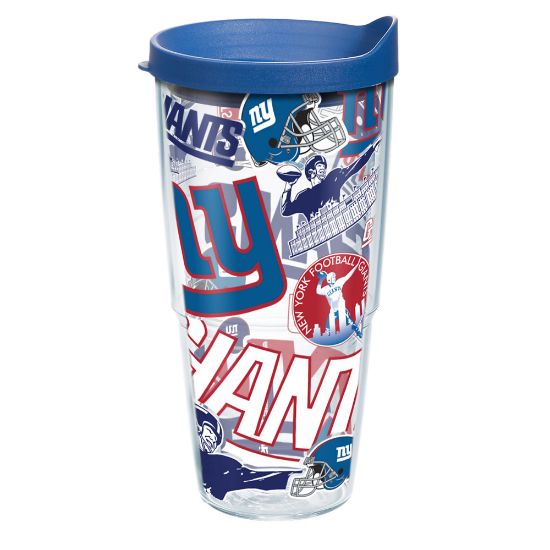 Picture of Tervis NFL All-Over Tumbler With Lid, 24 Oz, New York Giants