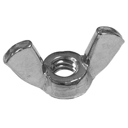 Picture of Nemco 1/4-20 Wingnut, Silver