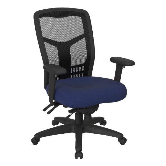 Picture of Office Star ProGrid Mesh High-Back Managers Chair, Navy