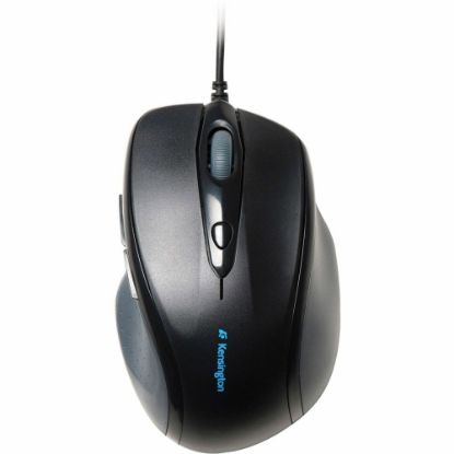 Picture of Kensington Pro Fit Wired Mouse, Full-Size, Black