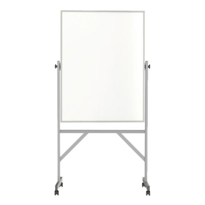 Picture of Ghent Reversible Dry-Erase Whiteboard, 48in x 36in, Aluminum Frame With Silver Finish