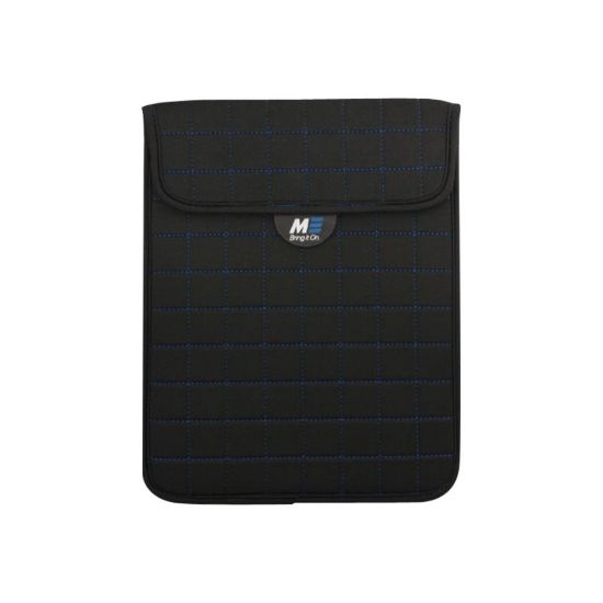 Picture of Mobile Edge NeoGrid iPad or any 10.1in Tablet Sleeve - Protective sleeve for tablet - neoprene - black/blue