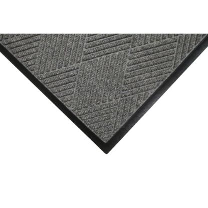 Picture of M+A Matting Waterhog Max Diamond Classic Floor Mat, 3ft x 10ft, Grey Ash