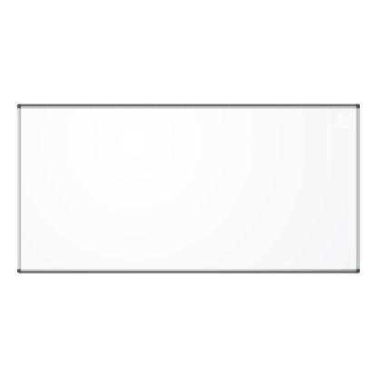 Picture of U Brands PINIT Magnetic Dry-Erase Board, 96in X 48in, Silver Aluminum Frame, Actual Size 95in X 47in (2809U00-01)