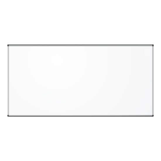 Picture of U Brands PINIT Magnetic Dry-Erase Board, 96in X 48in, Silver Aluminum Frame, Actual Size 95in X 47in (2809U00-01)