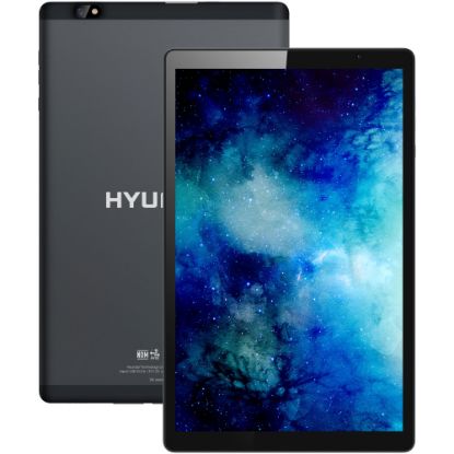 Picture of Hyundai Hytab Pro Wi-Fi Tablet, 10.1in Screen, Helio P60, 4GB Memory, 128GB Hard Drive, Android 11, Black