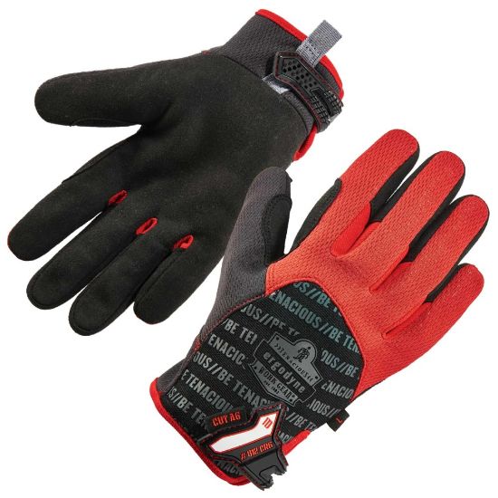 Picture of Ergodyne ProFlex 812CR6 Cut-Resistant Utility Gloves, Large, Black