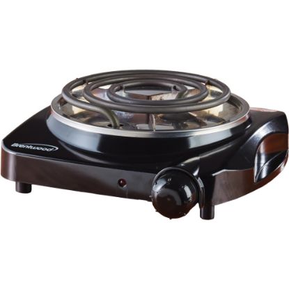 Picture of Brentwood TS-306 Electric 1200W Single Burner Black - 1 x Burner