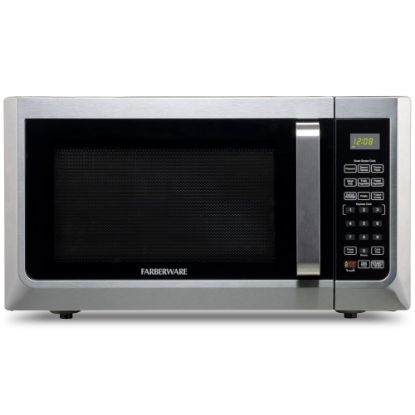 Picture of Farberware Professional 1.3 Cu. Ft. Microwave Oven, Silver/Black