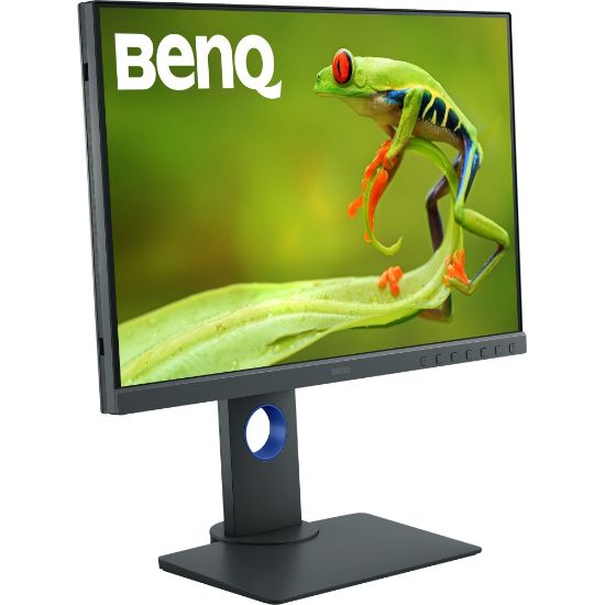 Picture of BenQ PhotoVue SW240 WUXGA LCD Monitor - 16:10 - Gray - 24.1in Viewable - In-plane Switching (IPS) Technology - LED Backlight - 1920 x 1200 - 1.07 Billion Colors - 250 Nit - 5 ms - GTG Refresh Rate - DVI - HDMI - DisplayPort - Card Reader