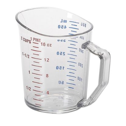 Picture of Cambro Camwear Measuring Cups, 16 Oz, Clear, Pack Of 12 Cups