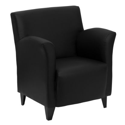 Picture of Flash Furniture HERCULES Roman Series Reception Chairs, Black