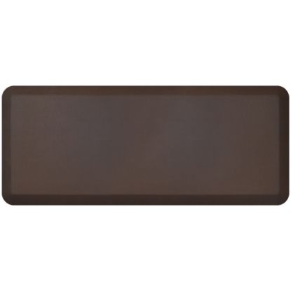 Picture of GelPro NewLife Designer Comfort Leather Grain Anti-Fatigue Floor Mat, 20in x 48in, Truffle