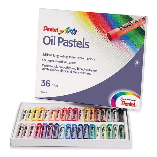 Picture of Pentel Oil Pastel Set, Assorted, Set Of 36