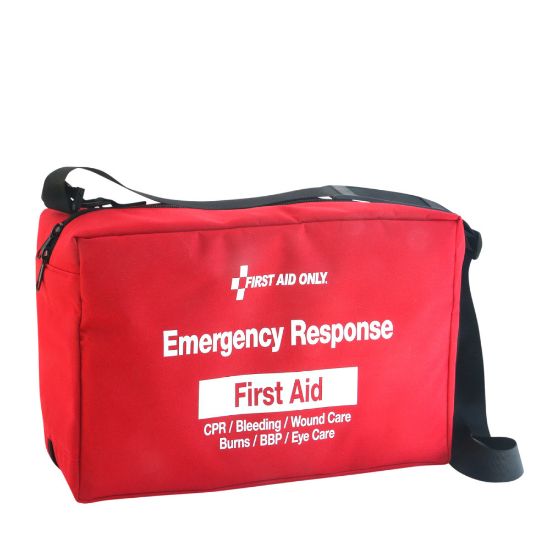 Picture of First Aid Only Emergency Response Bag, Red