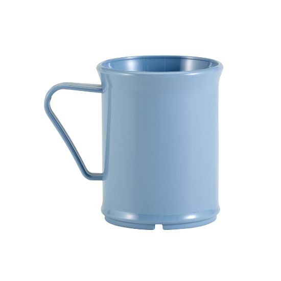 Picture of Cambro Camwear Dinnerware Mugs, 9.6 Oz, Slate Blue, Set Of 48 Mugs