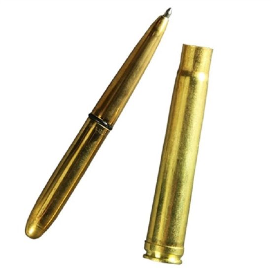 Picture of Rite In The Rain All-Weather Pens, Bullet Point, 0.7 mm, Gold Barrel, Black Ink, Pack Of 6 Pens