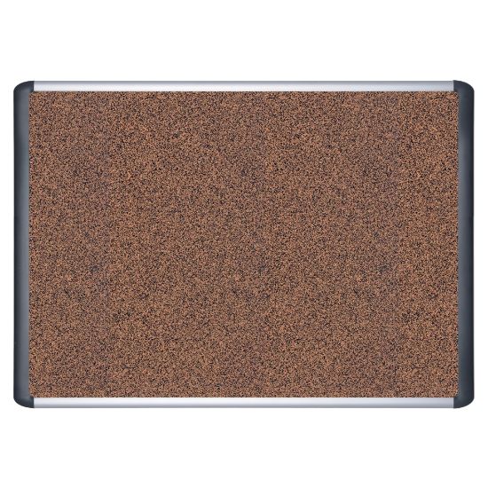 Picture of MasterVision Teckcork Bulletin Board, 24in x 36in, Aluminum Frame With Silver Finish