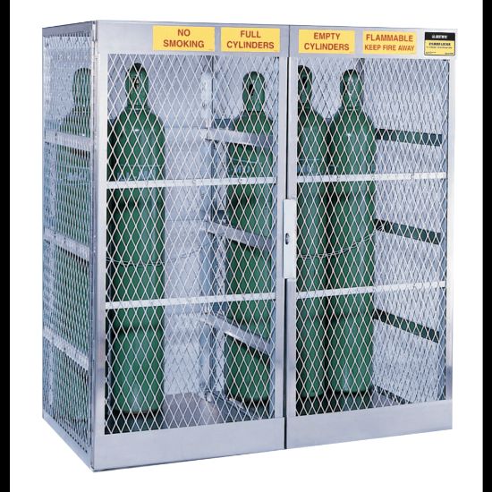 Picture of Justrite Cylinder Storage Locker, 10 - 20 Cylinders